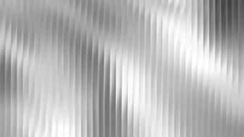 Ribbed metal glass with 3D texture effect and abstract fluted panel. Reeded polycarbonate with striped gradient and ripple blur. Silver acrylic tile with frozen light and vintage overlay. vector