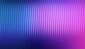 Glass gradient fractal with neon pattern effect creates abstract background. Vertical texture with green blue geometric fluorescent distortion of glossy prism. Purple ribbed vibrant summer blur vector