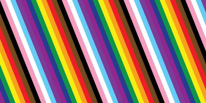 Happy pride month. Pride abstract background in mesh art file vector
