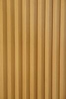 Light Brown Wooden Paneling with Horizontal Grain Pattern and Subtle Shadows photo