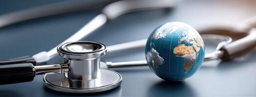 World health day 2019 - the importance of health care in the global economy photo