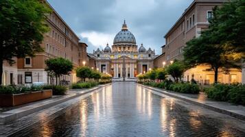 The vatican city in rome, italy photo