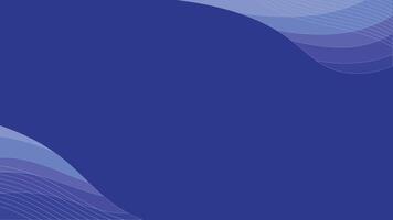 Abstract blue background with curved lines and gradient shades in the corners vector