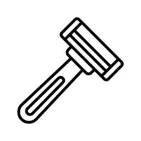 Open Razor Icon vector