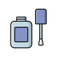 Open Correction Fluid Icon vector