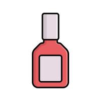 Correction Fluid Icon in Hand vector