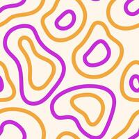 Liquid Line Seamless Pattern vector