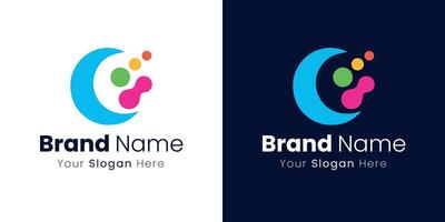 Creative and Professional Modern Abstract Logo Design for Business and Company Branding vector