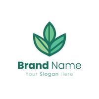 Crafting Inspiring Green Logo Designs A Guide to Successful Visual Identity vector