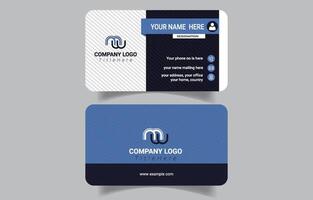 Fantastic Corporate Business Card Design vector