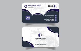 Clean Premium Business Card Template vector