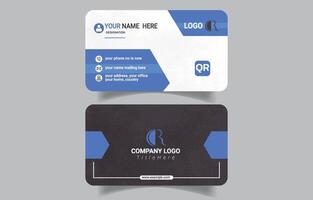 Luxury Innovative Business Card Design vector