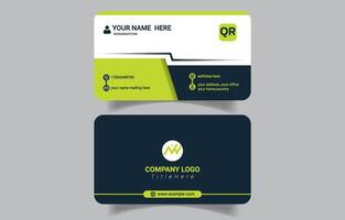 Wonderful Corporate Business Card Design Template vector