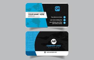 Trending Corporate Business Card Design vector
