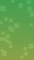 Abstract Green Yellow Gradient Background Falling Flower Shapes Vertical Display video