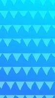 Abstract Blue Triangular Flags Pattern Background, Vertical View video