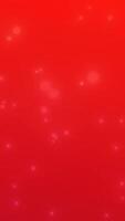 Abstract Red Background Ascending Glowing Particles Vertical Display video