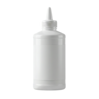 Glue bottle mock up on transparent background png