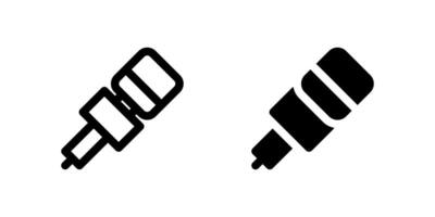 A styled dynamic microphone icon, great for representing energetic performances, speeches, and general audio capture. vector