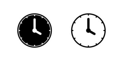 A four oclock analog clock icon, perfect for indicating afternoon events, planning, and specific time slots. vector