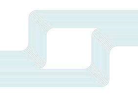 Abstract blue geometric lines background vector