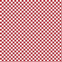 A red and white checkered pattern vector