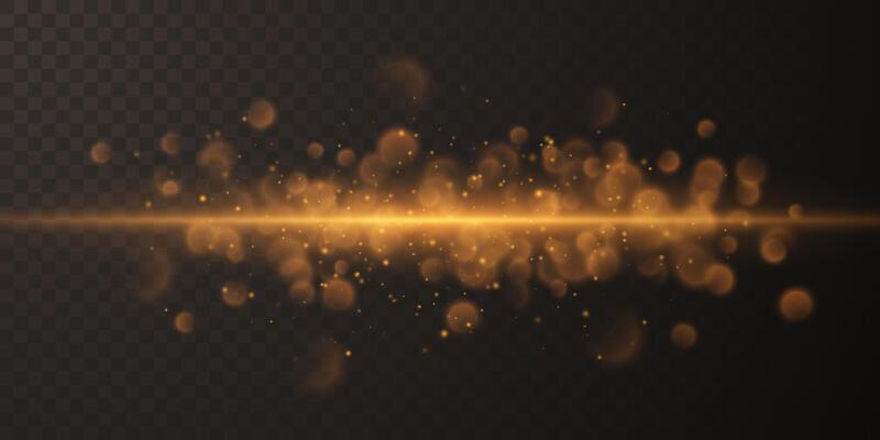 Bright flash effect rays and glare. Light light blur effect illustration