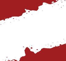 frame red ink brush diagonal, grunge frame black and white , grunge background, brush frame hole vector