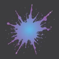 ink splat blue gradient, brush splatter ,paint splatter , ink splatter vector