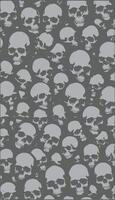 skullls abstract pattern skulls background grey skulls background vector