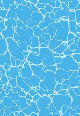 blue water texture background with white ripples