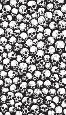 skullls abstract pattern skulls background