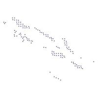 Solomon map dotted pattern design purple circle vector