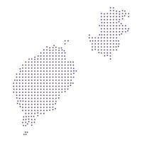 Sao Tome and Principe map dotted pattern design purple circle vector