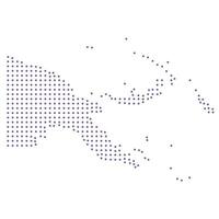 Papua map dotted pattern design purple circle vector