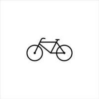 bicycle icon. eco friendly, environmental and eco transport symbol. isolated image in flat style vector