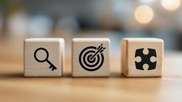 Achieving Business Goals With Effective Problem Solving and Strategic Solutions, Corporate Success, Target Attainment and Workflow Optimization photo