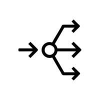 Load Balancer Traffic Distribution Icon vector