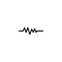Earthquake Seismograph Reading Line Graph vector