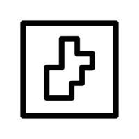 NFT Abstract Artwork Frame Icon vector