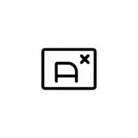 Digital Ad Box With Close Button vector