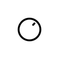 Rotary Volume Control Knob Dial vector
