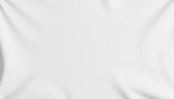 White fabric background with a folded edge photo