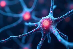 Microscopic Neural Activity in Human Brain Simulation photo