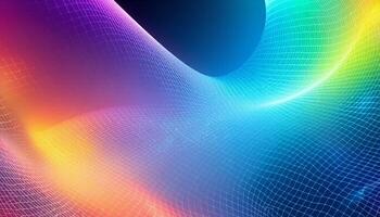 Abstract background with colorful lines and lines photo