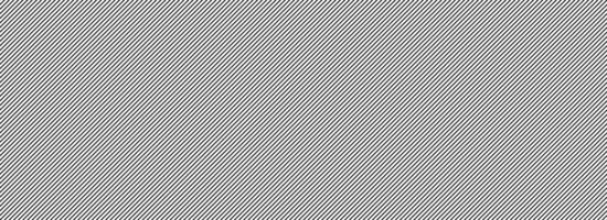 Thin slash line seamless pattern. Repeated fine diagonal lines background. Black and white linear wallpaper. Abstract tilted slanted stripes backdrop. Repeating oblique strip texture overlay. vector