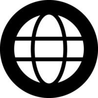Globe Modern Modern Style Icon vector