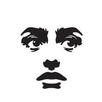 Angry Expression Faces Bundle in Cartoon Style Mood Icon Clean Design vector