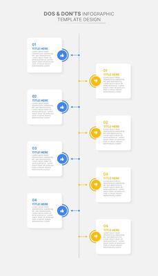 Comparison Infographic Template Design