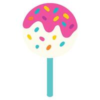 Sweet Bakery Cake Pop cooking clipart, Kitchen Bakery sublimation design, Bakery Elements design illustration vector